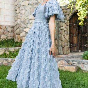 CLOUD NINE DRESS IN POWDER BLUE